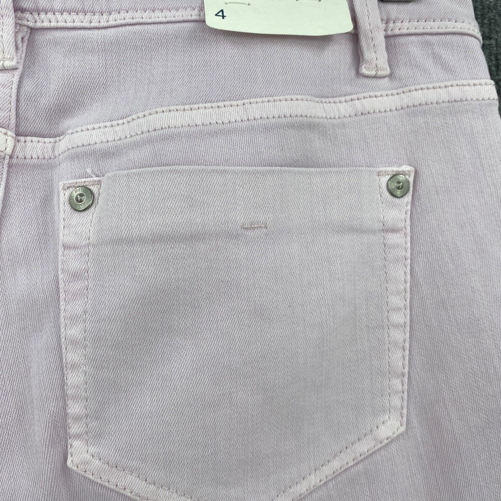 J Jill Slim Ankle Jeans Womens 4 Lilac Authentic Fit Pastel Preppy Coastal - Picture 10 of 12